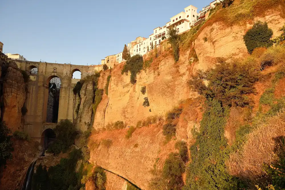 The Puente Nuevo bridge spanning the El Tajo gorge at Ronda